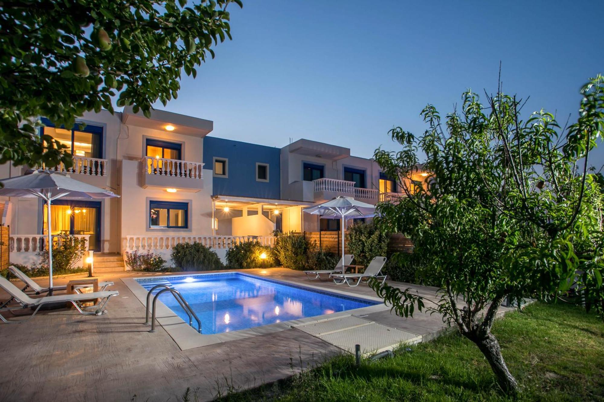 Rita Mare Seafront Villas Heated Pools Gennadi Exteriér fotografie